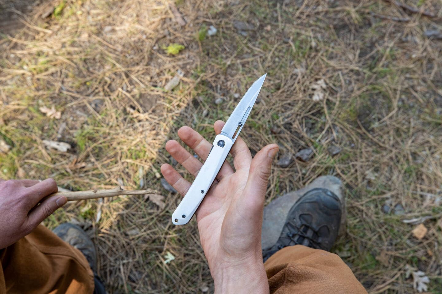 Gerber Affinity 30-001869 Scyzoryk z klipsem do paska, długość ostrza: 9,4 cm, miedź/stal D2, brązowo-czarny