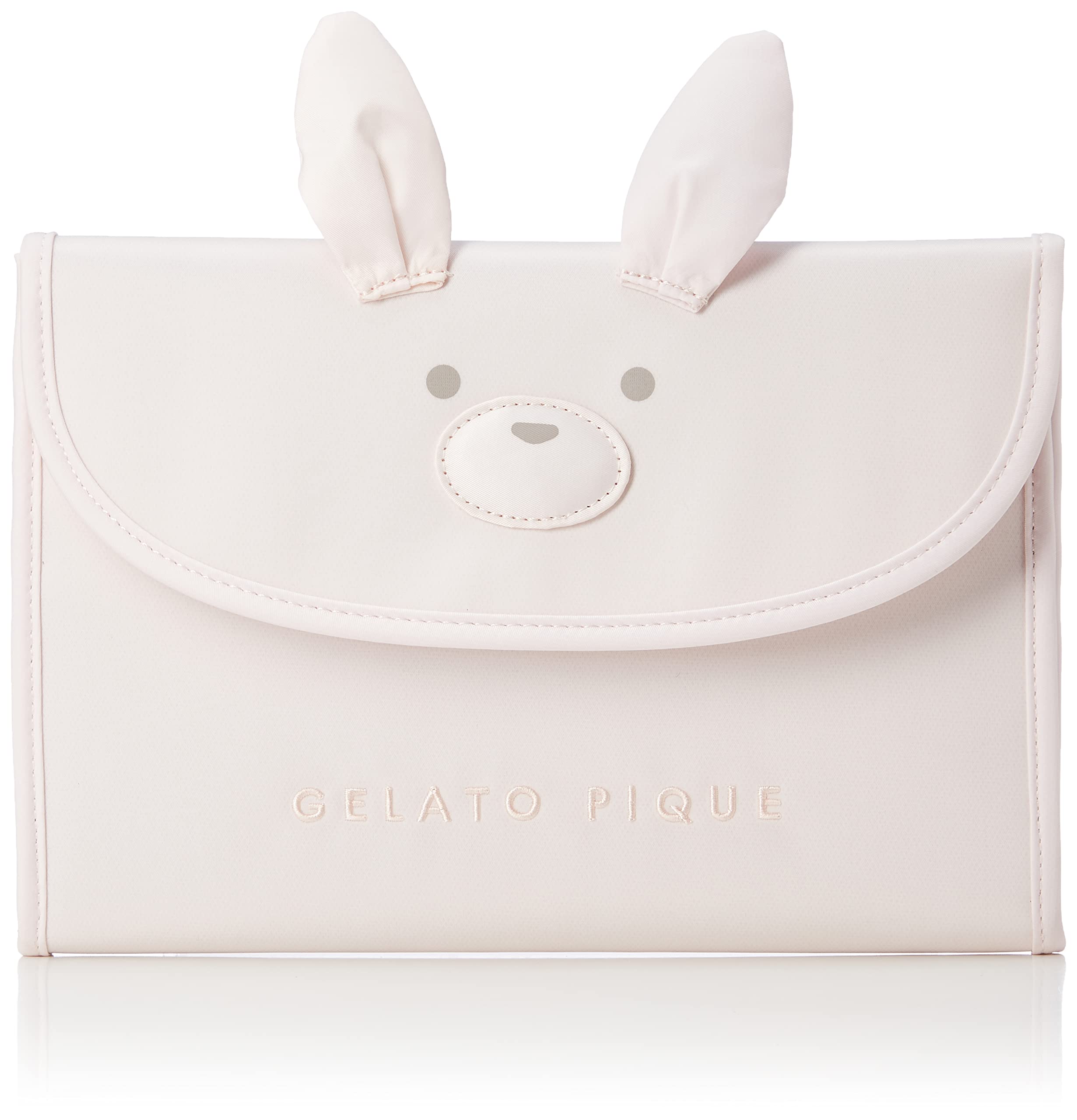 gelato pique(ジェラート ピケ) Women Rabbit Mother and Child Notebook Case L, PNK