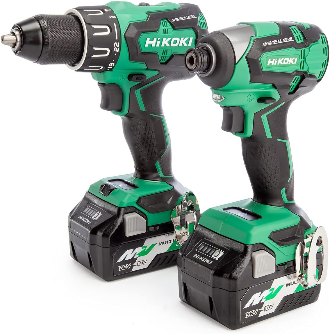 KC18DBFL2JDZ Twin Pack 18V 2 x Multi Volt Li-ion