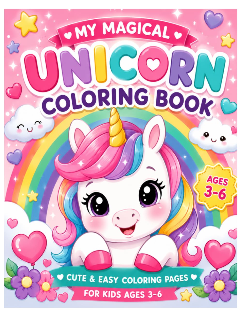 My Magical Unicorn Coloring Book