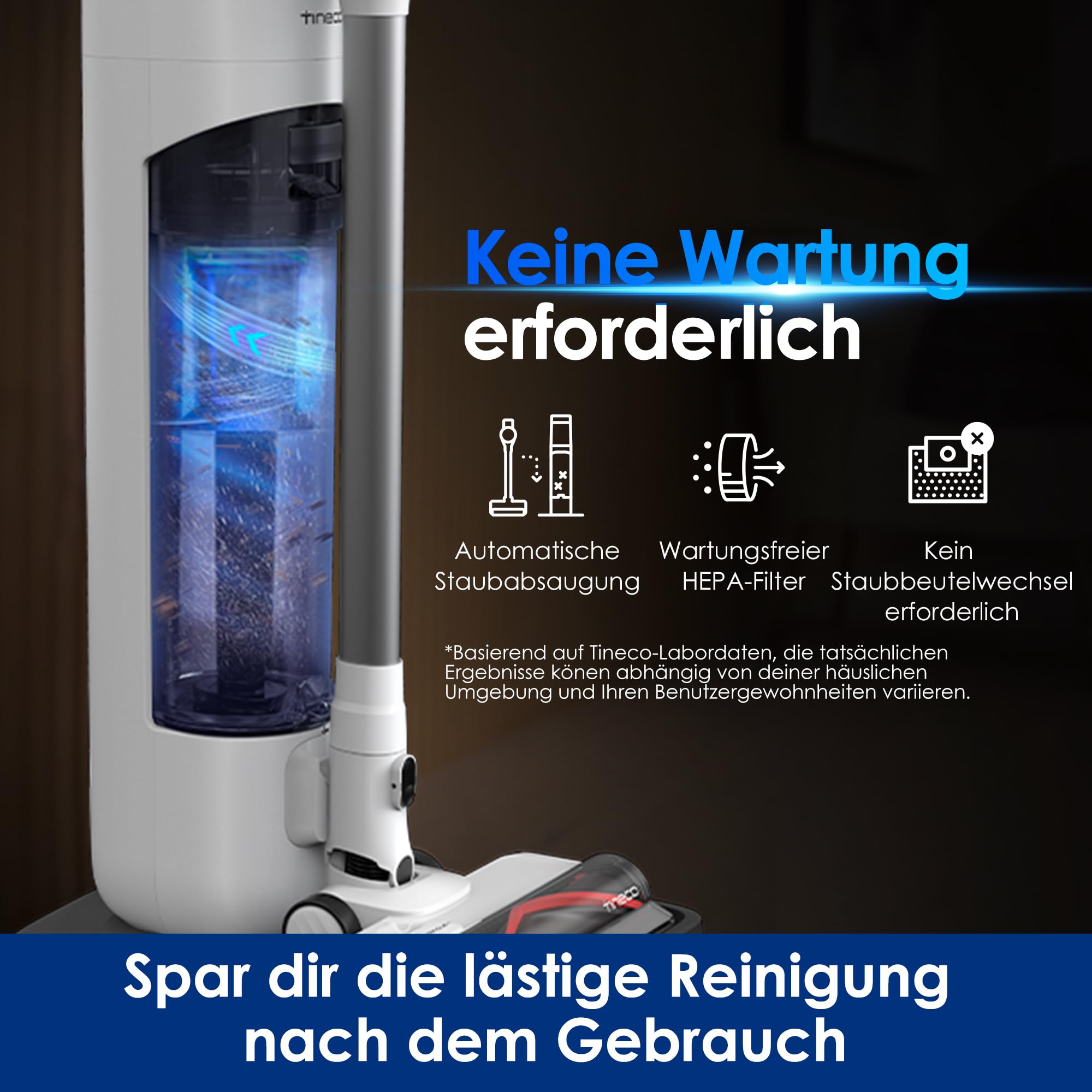 Tineco Pure ONE Station 5 Plus Akku Staubsauger + Accessories KIT