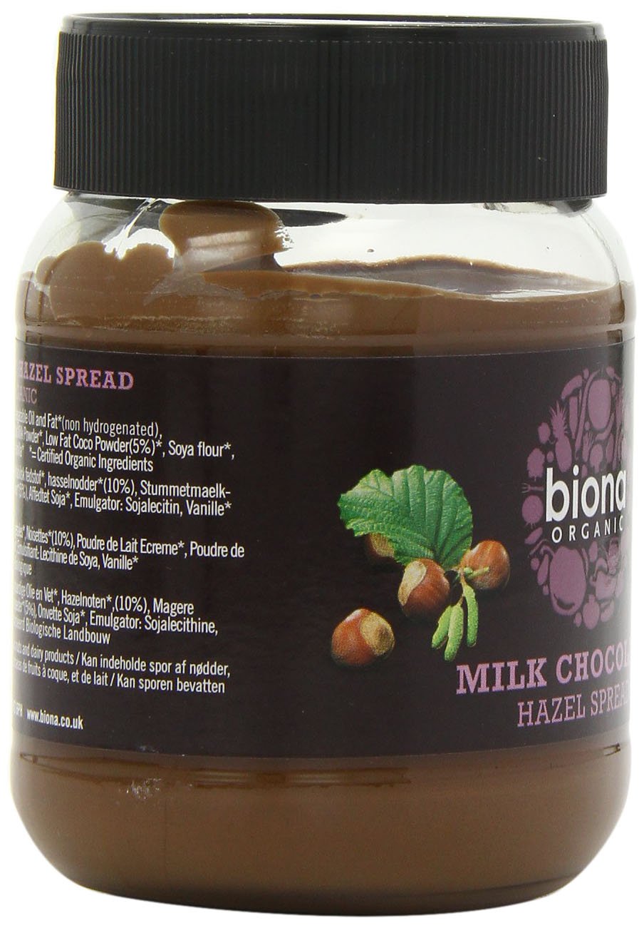 Biona Organic Chocolate Hazelnut Spread 350 g (Pack of 6)