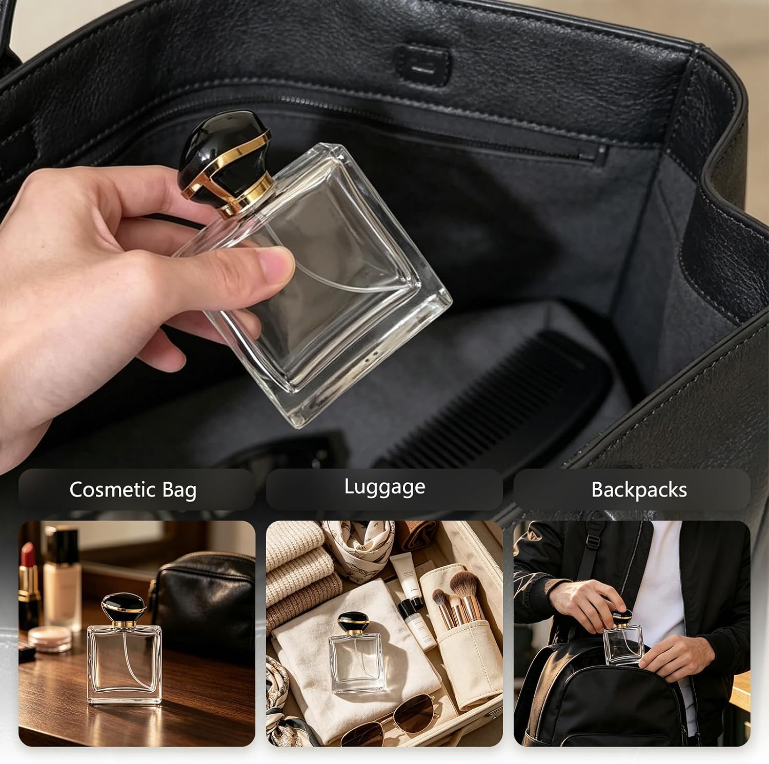 100ml/3.4oz Refillable Perfume Spray Bottle