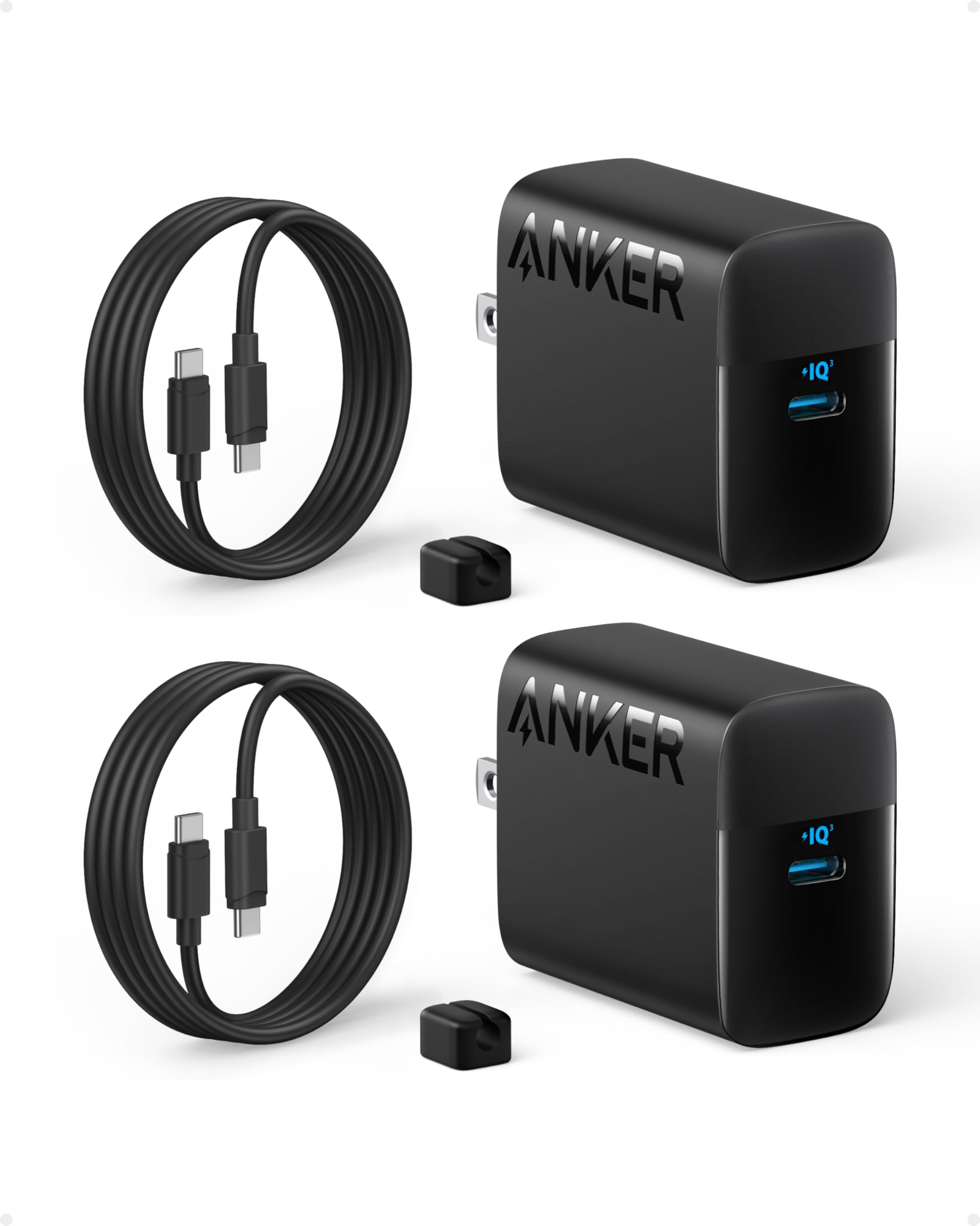 Anker 45W USB C Charger Block (2-Pack)