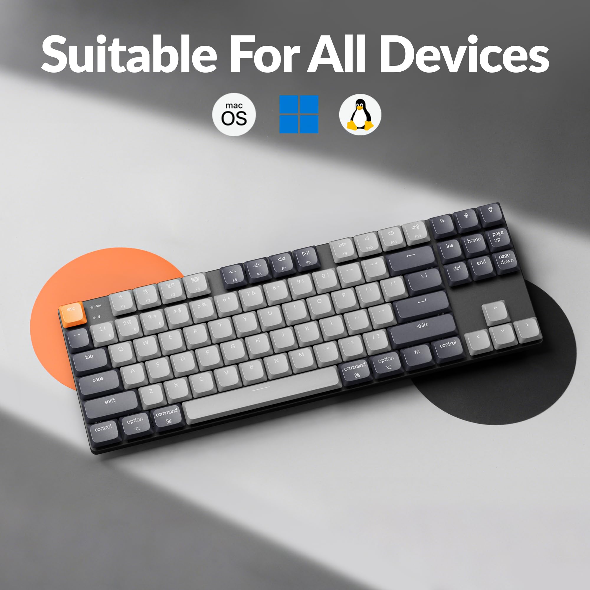 Amazon.com: Keychron K1 (Version 6) Low Profile Wireless