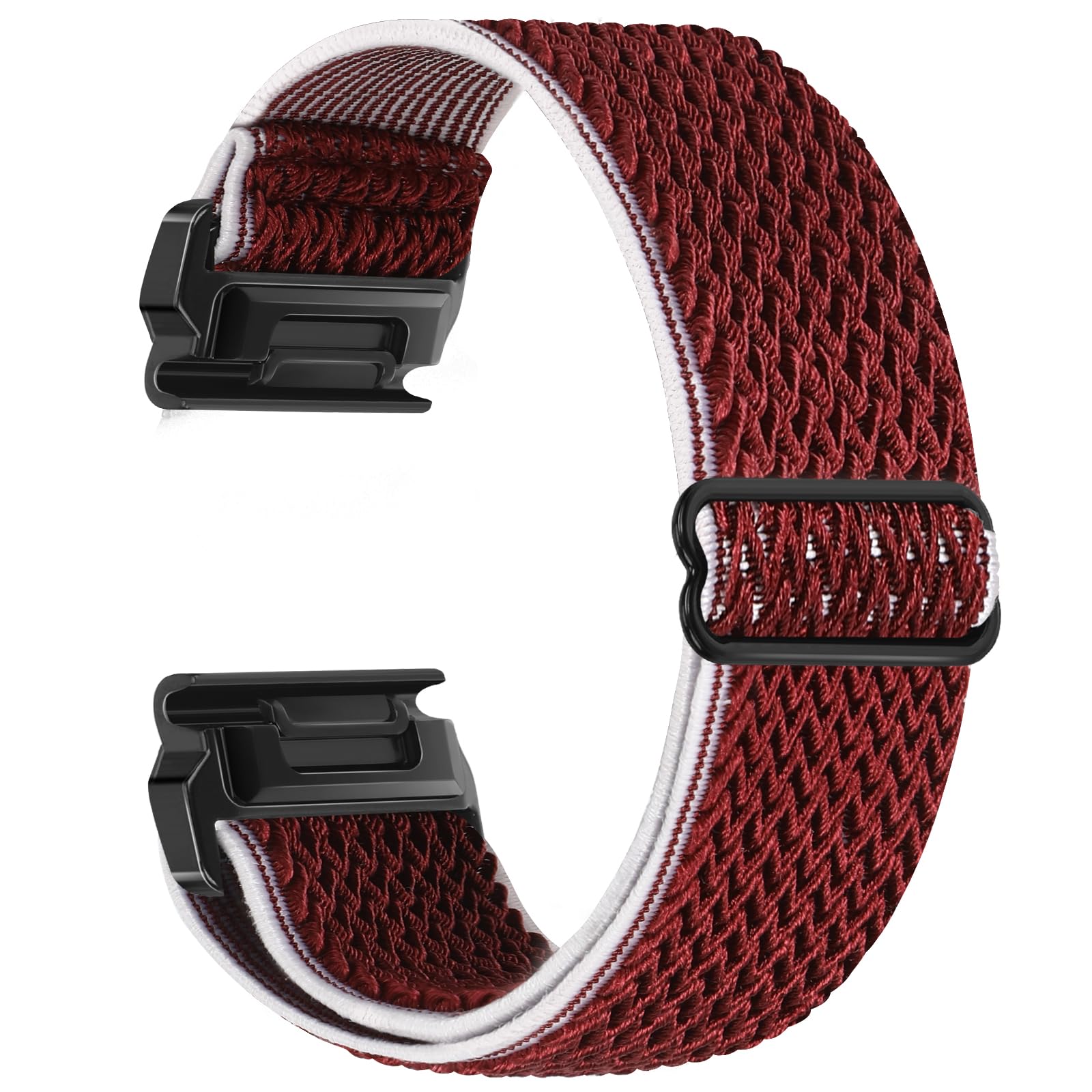 26mm Elastic Watch Bands Compatible for Garmin Fenix 8 51mm/Tactix 8 51mm/Enduro/2X/epix…