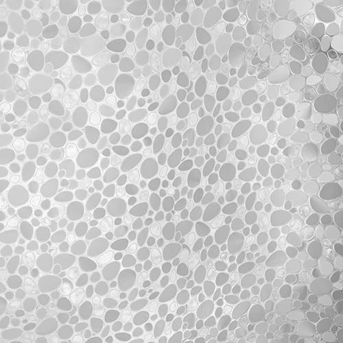 Miniatura 8 de Cortina de ducha impermeable de etilvinilacetato grueso 8G con 3 imanes inferiores resistentes, forro de ducha para cabina de ducha, bañeras, patrón