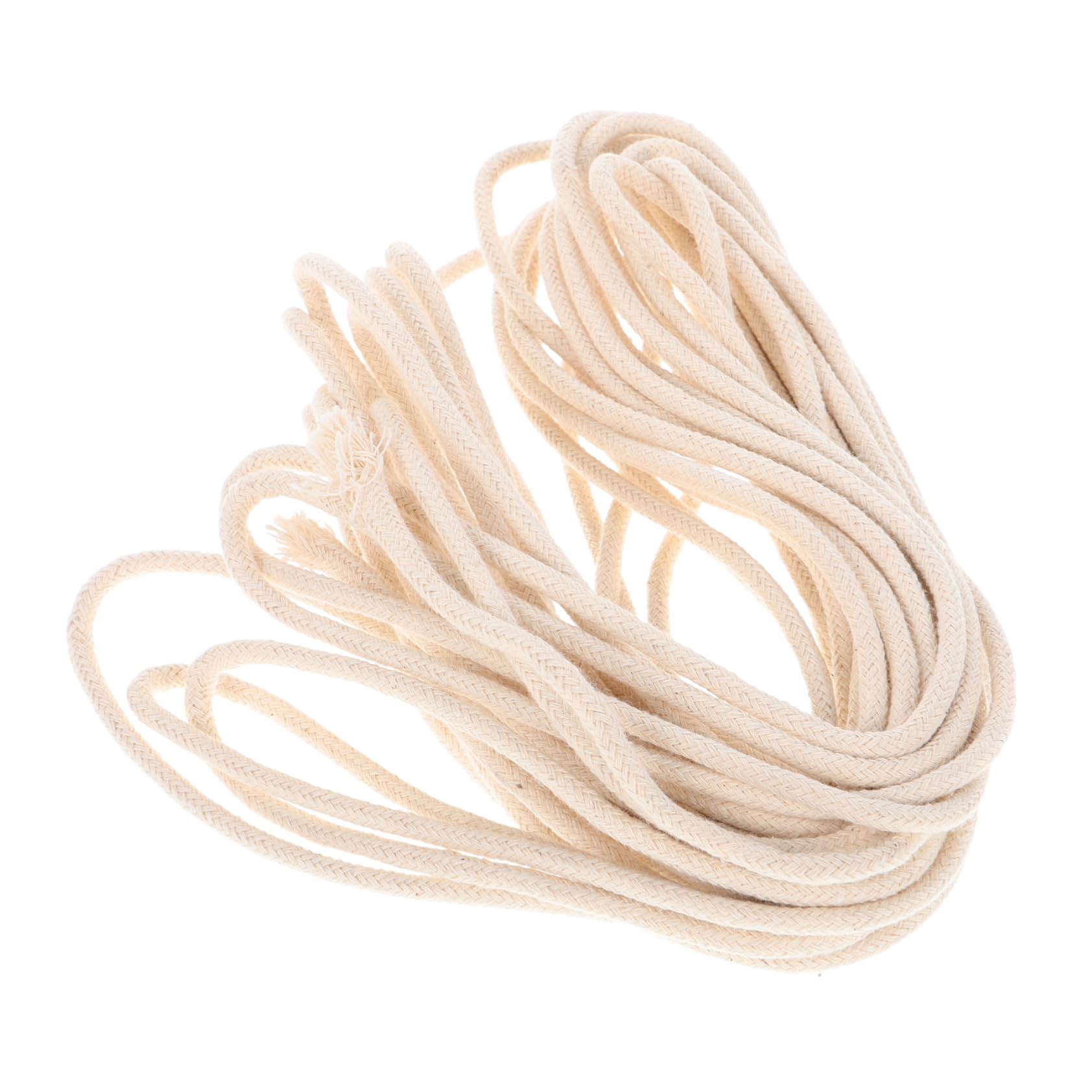 Happyyami Cotton Wicks for Oil Lamp 10m Round Kerosene Lamp Parts Bulk Soft Light