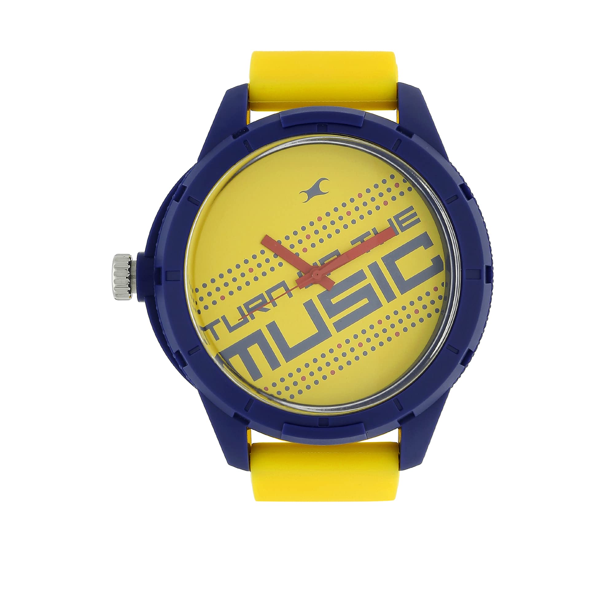 Fastrack Quartz Analog Yellow Dial Plastic Strap Watch for Unisex-38019PP08 (B073WWGYNT) Amazon Price History, Amazon Price Tracker