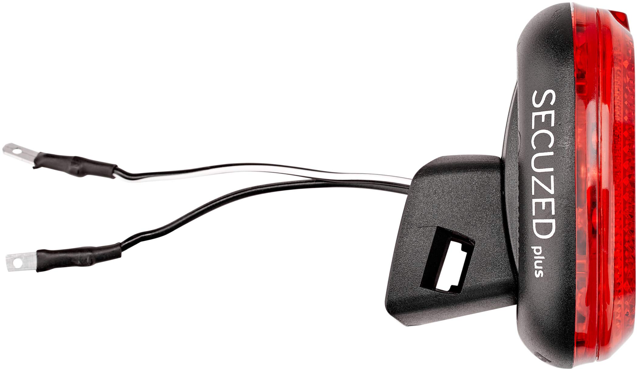 busch+müller 202441 Secuzed Plus tylne światło, unisex, dla dorosłych, czerwone, jeden rozmiar