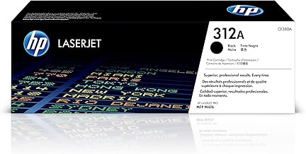 HP 312A Black Original LaserJet Toner Cartridge (CF380A)