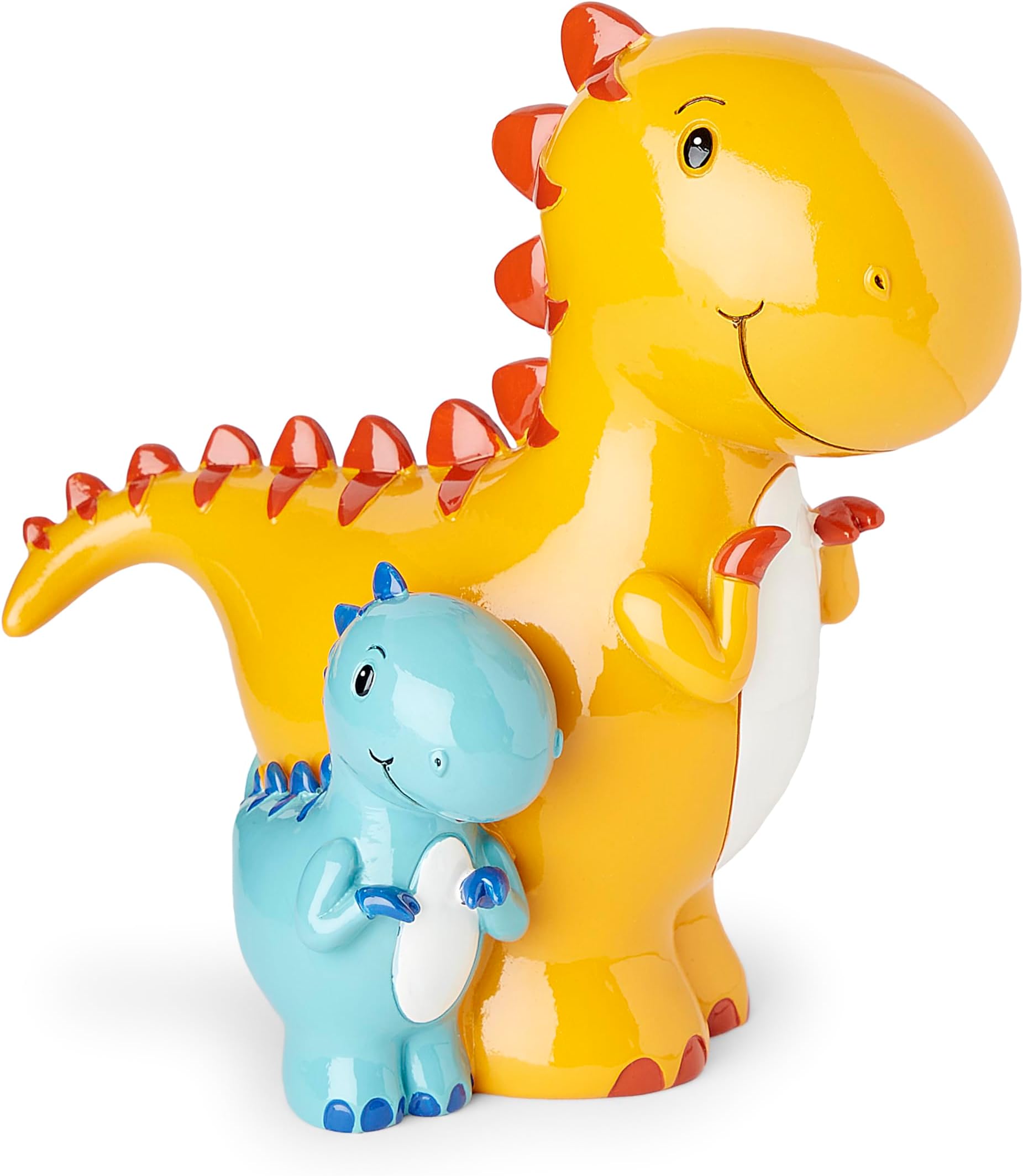 Mousehouse Gifts - Mother and Baby T-Rex Piggy Bank, Dinosaur Money Box for Boys and Girls