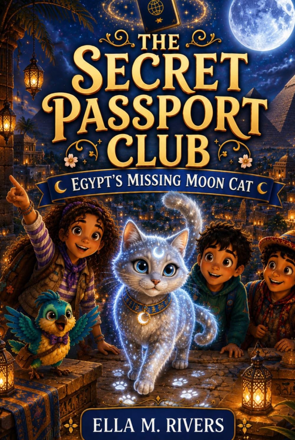 THE SECRET PASSPORT CLUB: Egypt’s Missing Moon Cat.