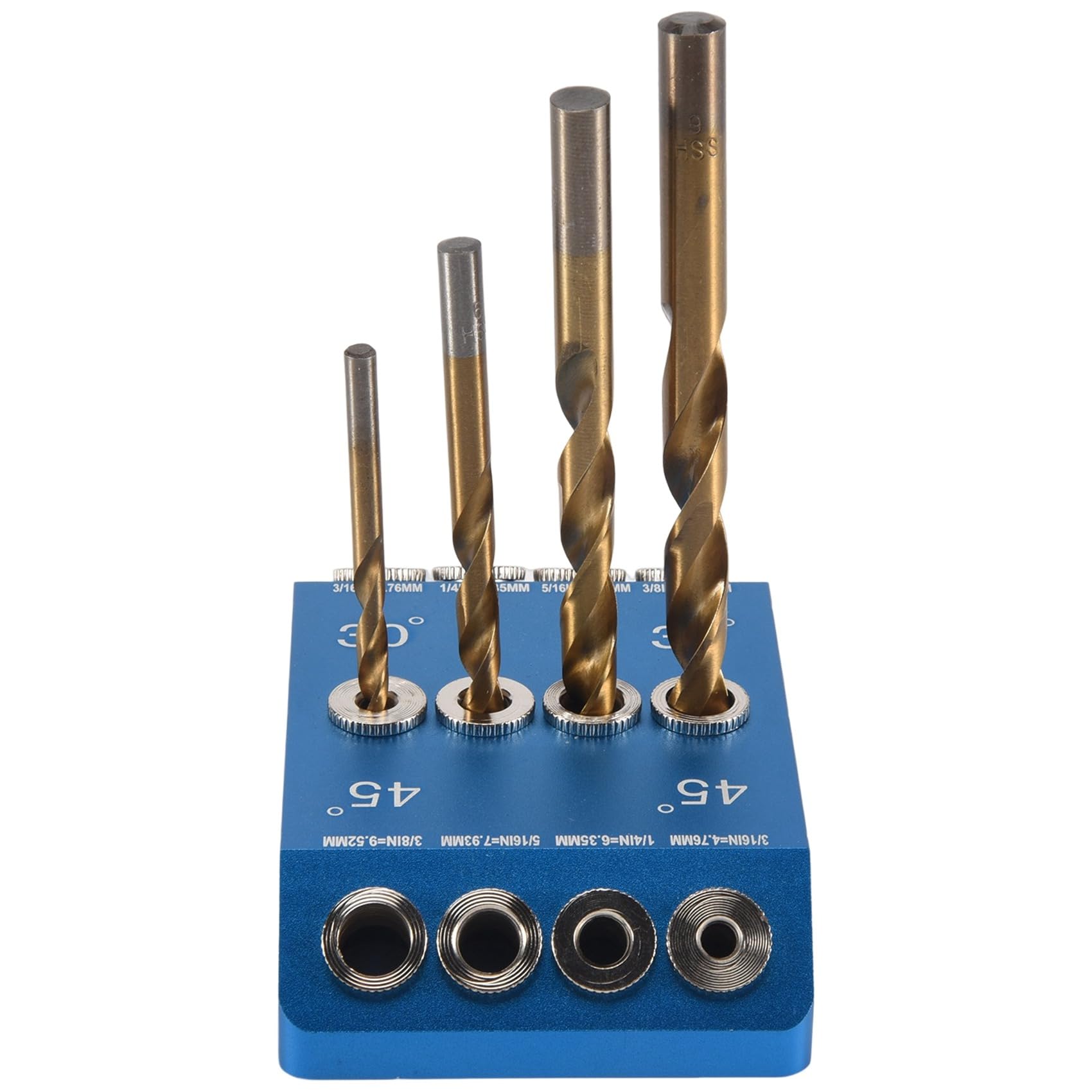 Mecerypt 30 45 90 Degree Angled Drill Guide Jig,Metal Drill Jig for Multi-Angle Drilling,for Cable Railing Screw Kit - Image 3