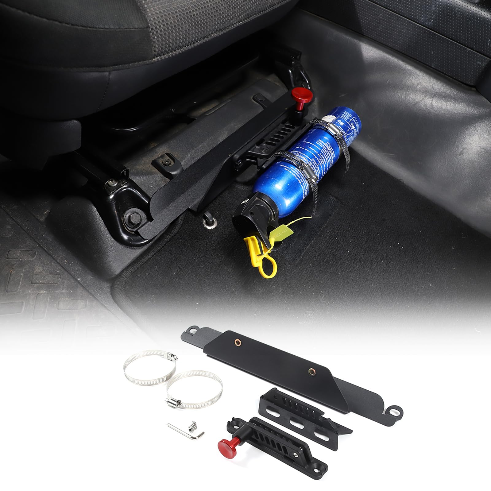 Shitafe Feuerlöscher Halterung - Stabile Wandhalterung Aus PVC Für Auto & Zuhause