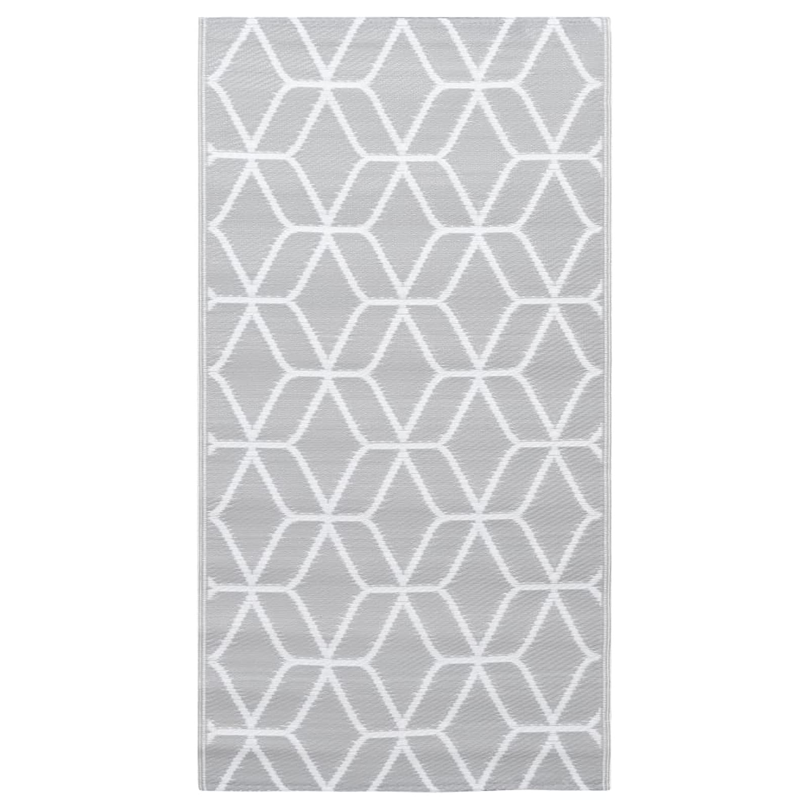 Chusui Tappeto,Tappeto Esterno,Tappeto Soggiorno,Tappeto Cucina,Tappeto da Esterni Grigio 160x230 cm in PP x
