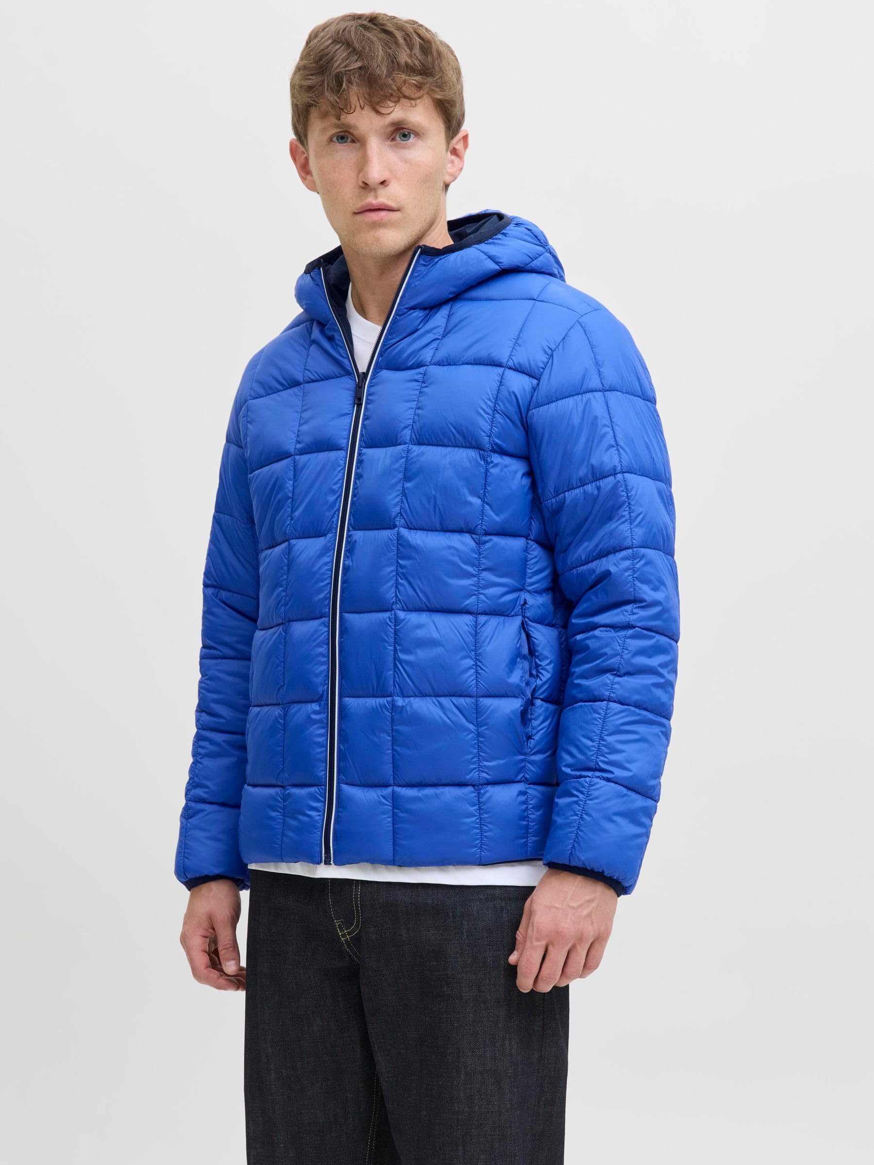 JACK & JONES Jjebrook Reversible Jacket Sn JJebrook - Chaqueta reversible Sn Hombre (Pack de 1)