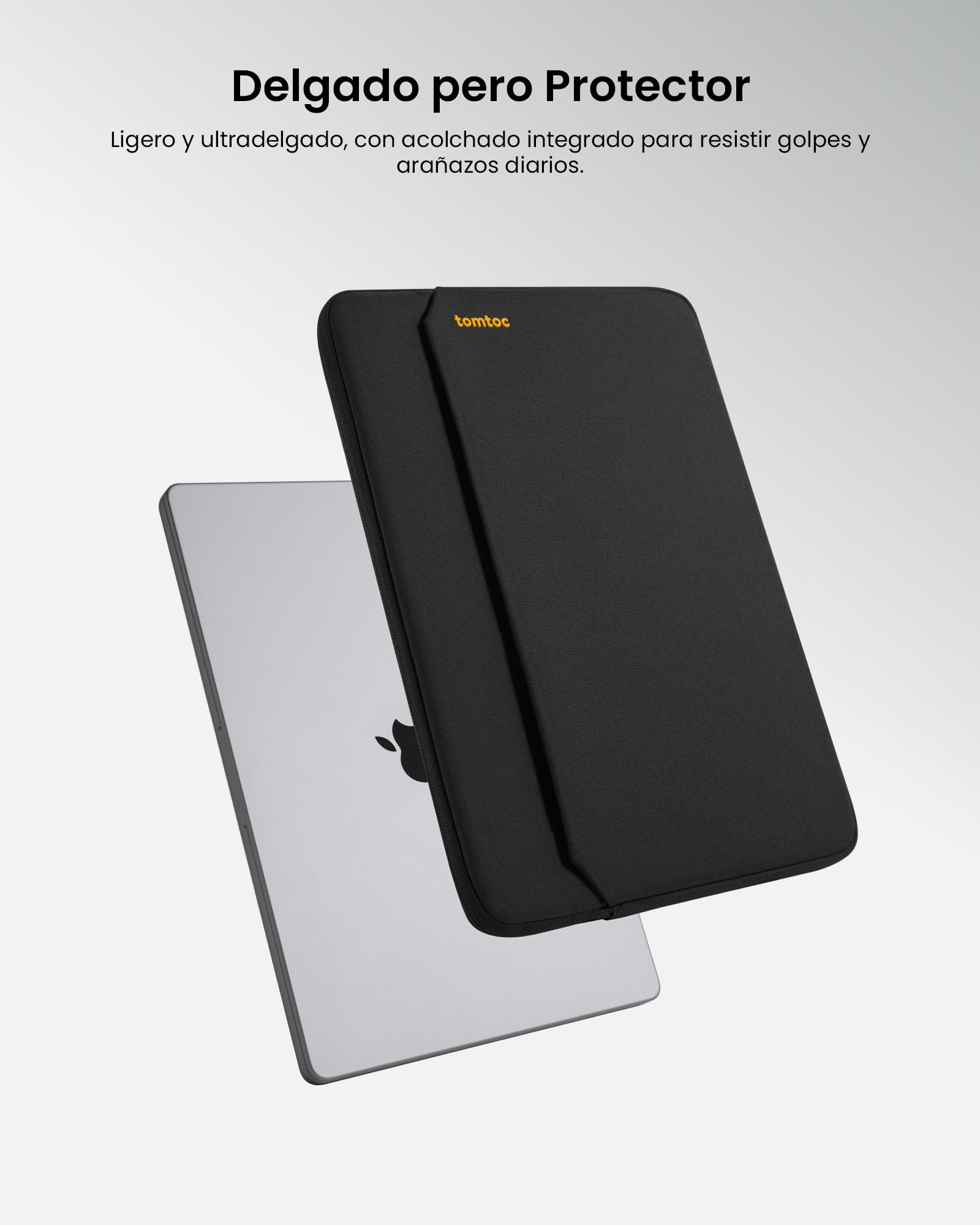 tomtoc Funda Ultrafina para 14 Pulgadas Nuevo MacBook Pro M5 Pro/MAX A3426 A3427 (2026), M5/M4/M3/M2/M1 A3434 A3112 A3401 (2025–2021), Bolsa Repelente al Agua para Portátil Funda para portátil Sleeve
