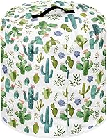 Vista 121 de Cubierta abstracta para freidora de aire con estampado de corazón, cubierta de olla a presión de 3 cuartos de galón, cubierta antipolvo para olla a