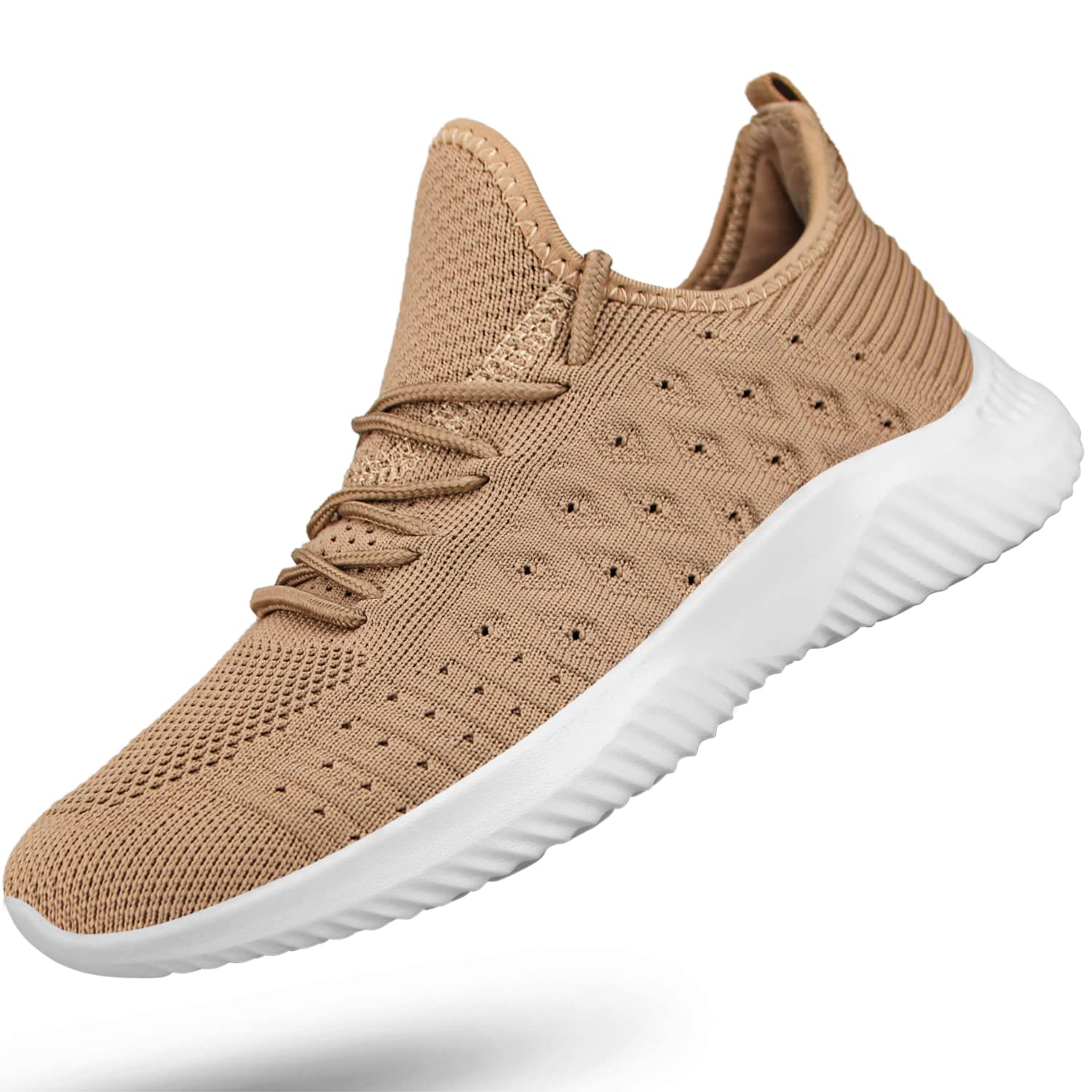 Feethit Womens Slip On Walking Shoes Non Slip Running Shoes Breathable Workout Shoes Lightweight Gym Sneakers