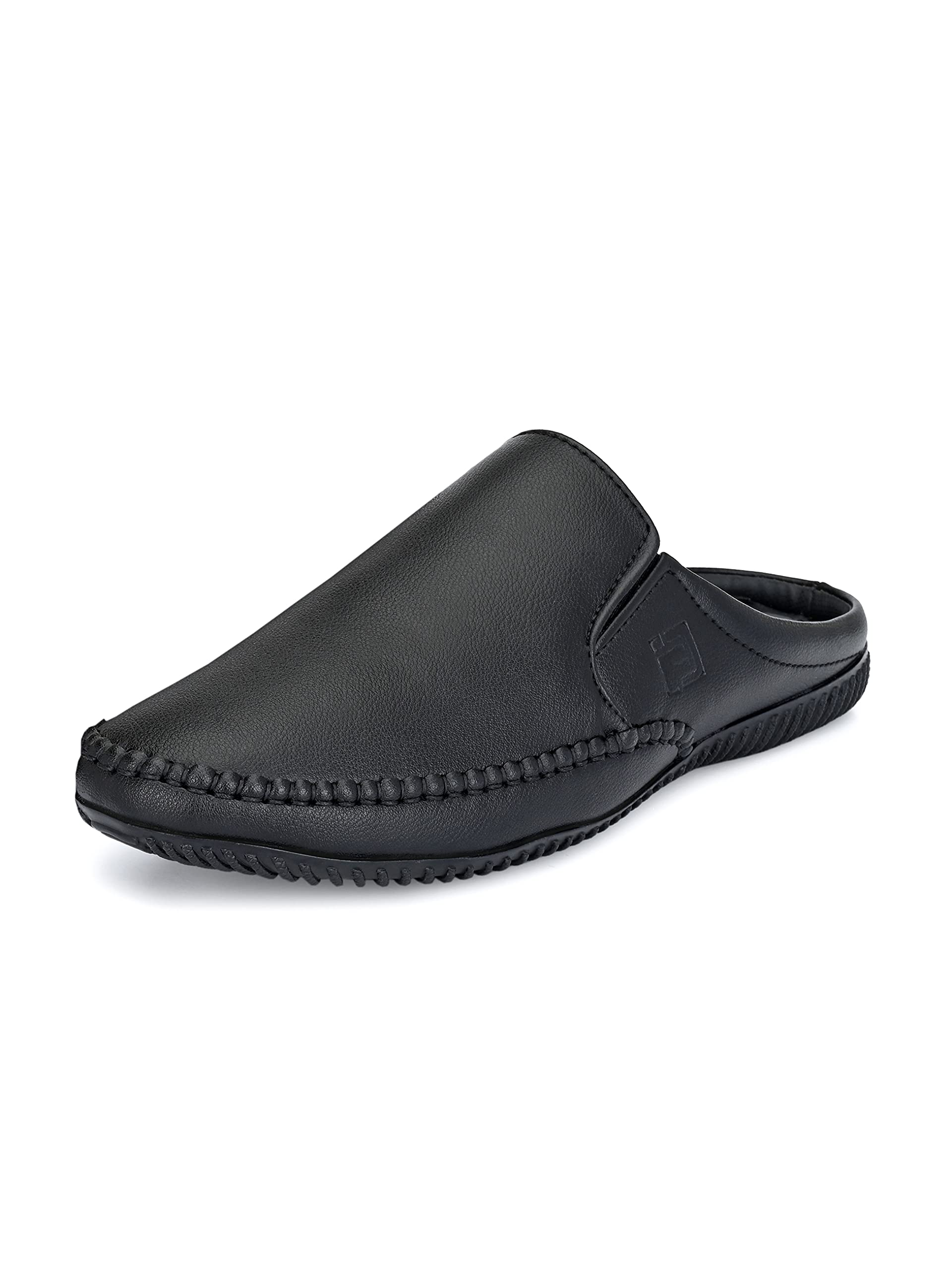 Eego Italy Stylish and Comfortable Mules (T-1004-BLACK-8) (B09C6KDBH6) Amazon Price History, Amazon Price Tracker