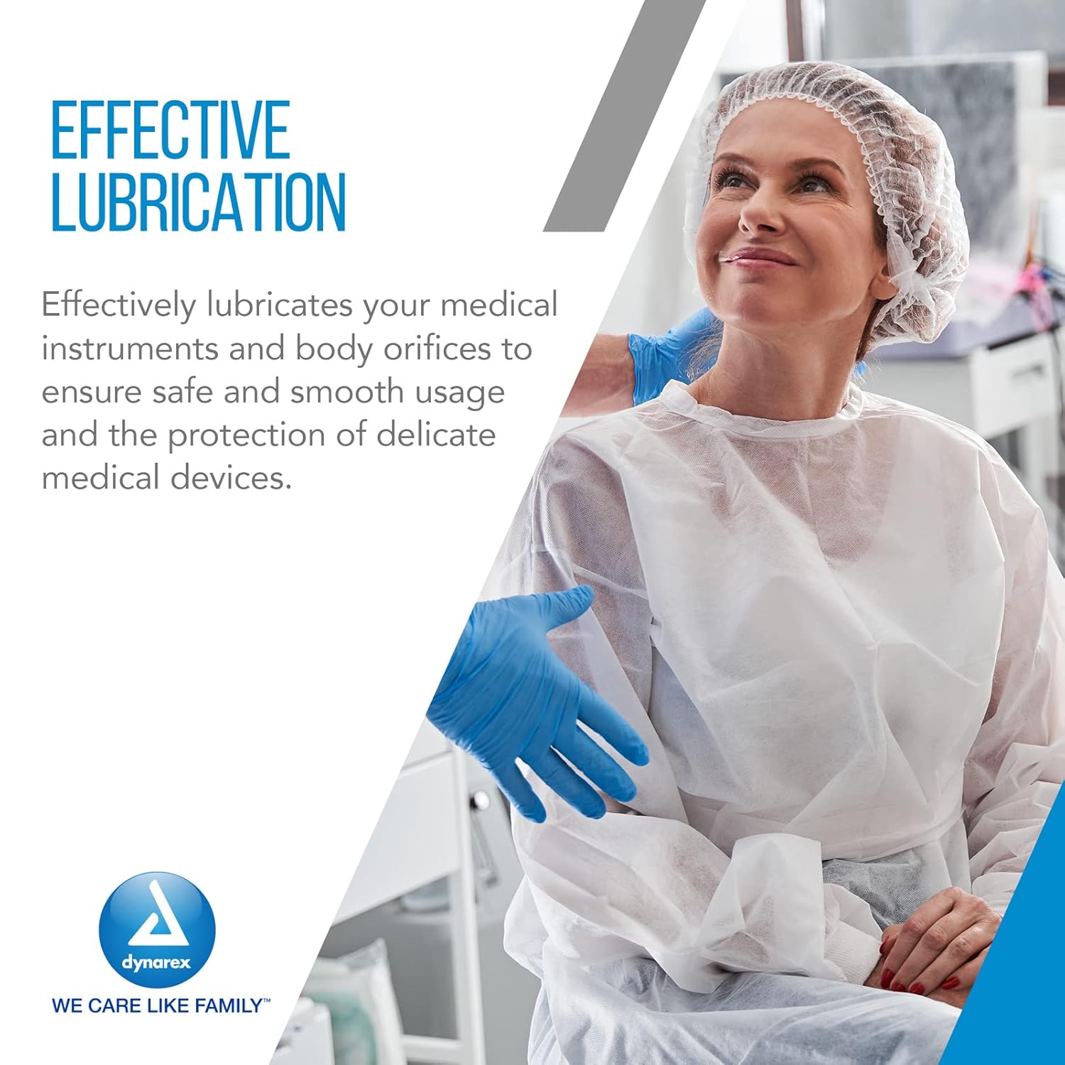 Dynarex DynaLube Lubricating Jelly, Water Soluble and Sterile Lubricant Jelly, Used for Body Orifices, Hinged Instruments and Medical Devices, 1 Case of 72 DynaLube Tubes, 4 oz. (6 Boxes of 12)