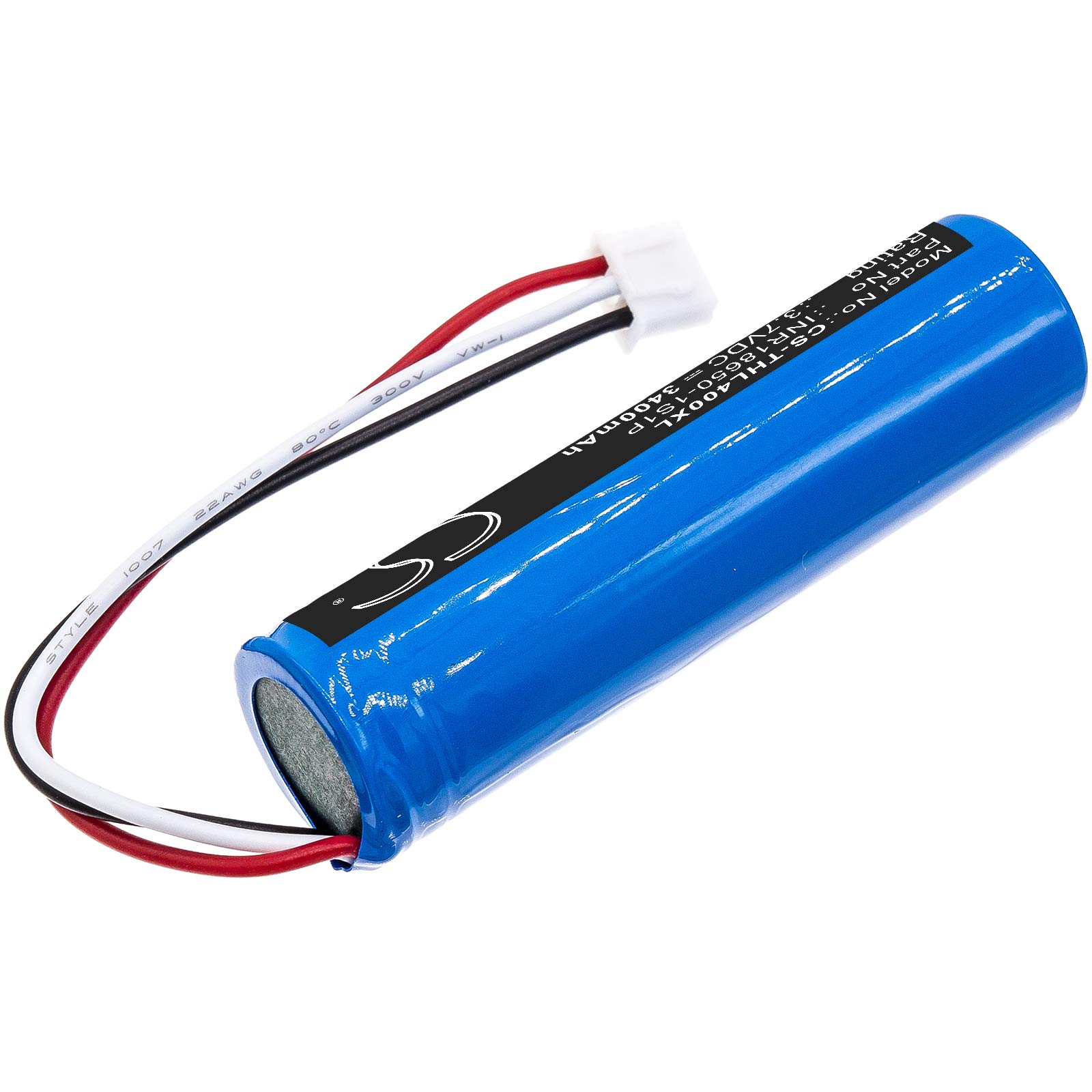 Sisawia Replacement Battery for Theradome LH40,LH80,LH80 Pro,INR18650-1S1P,3400mAh