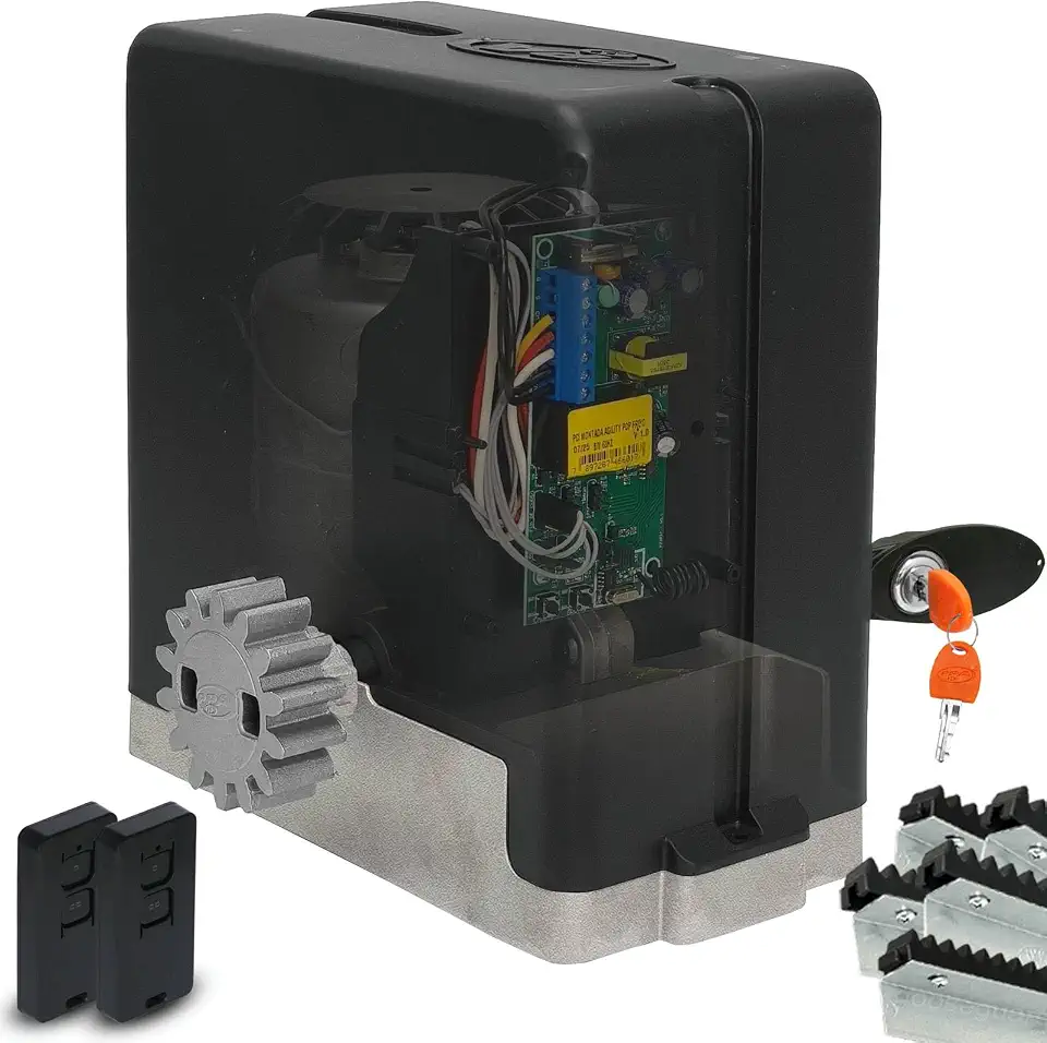 Motor 1/2 Ppa Dz Stark 700 5m Crem 2 Control Portão Eletrônico Deslizante - 127V