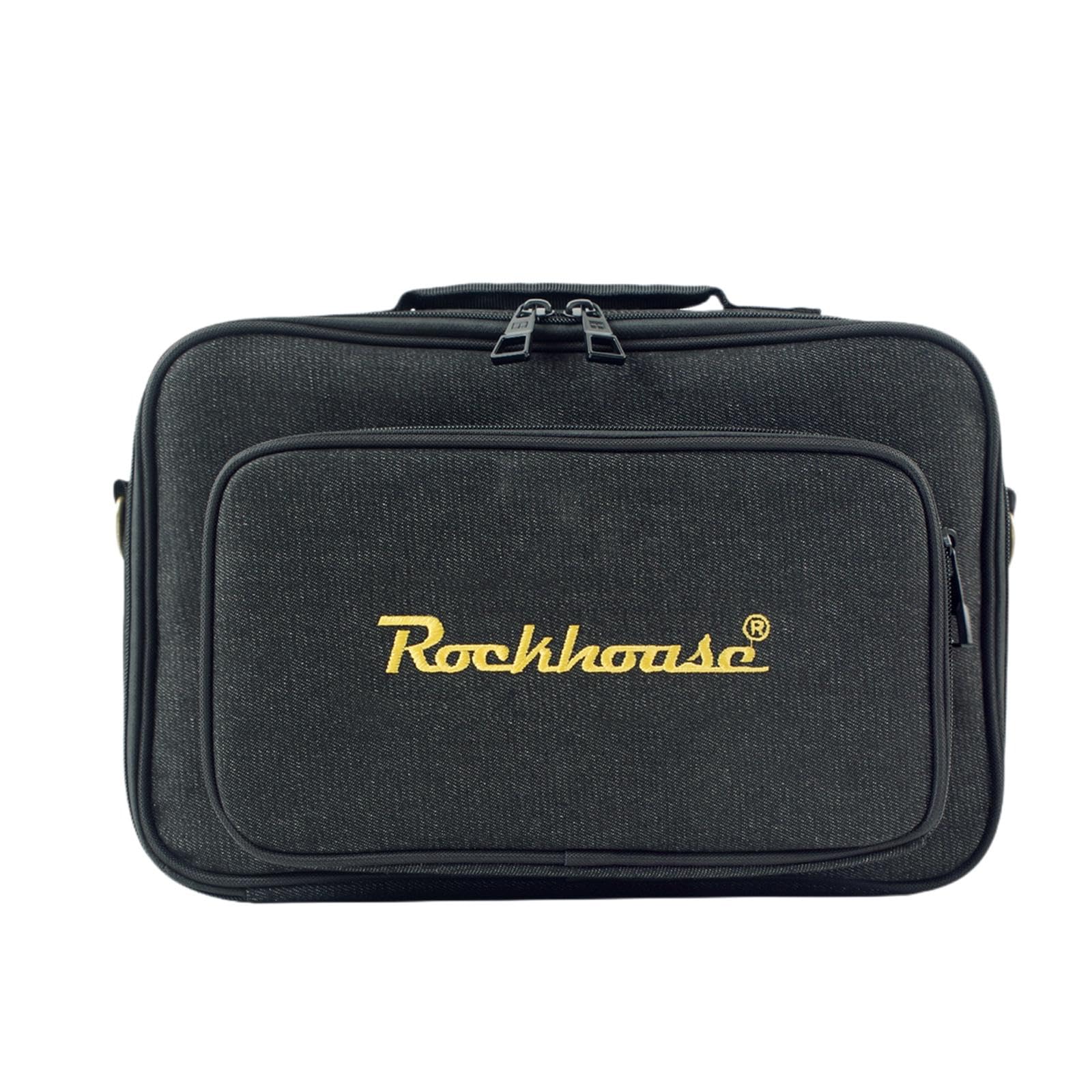 Bolsa de Almacenamiento para Pedalera de Efectos de Guitarra, Estuche de Transporte para Pedalera de Guitarra, Bolso de Mano Profesional para Pedalera, Negro, S