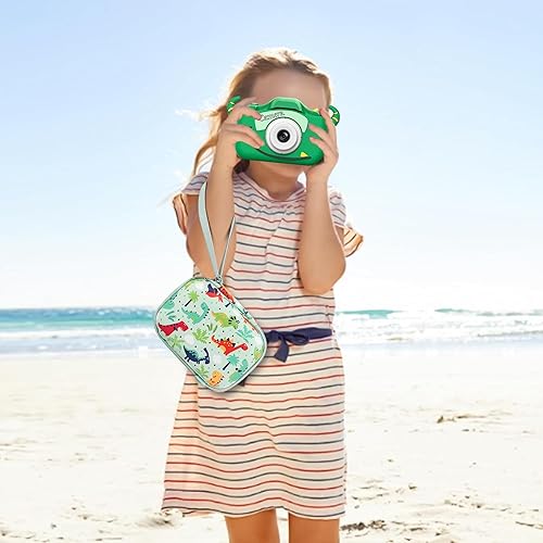 Miniatura 7 de Leayjeen Kids - Estuche para cámara compatible con juguetes de cámara para niños GoopowMgaoloHOOMOONHangrui y cámara de video digital para niños,