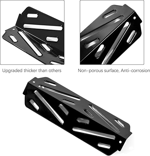 Miniatura 6 de Piezas de repuesto para parrilla, barras aromatizantes, deflector de calor para Weber Genesis II Piezas de parrilla GS4 GBS 66794 Barras de sabor