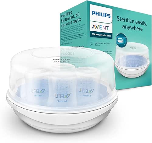 Philips Avent Stérilisateur micro-ondes à vapeur (modele SCF281/02)