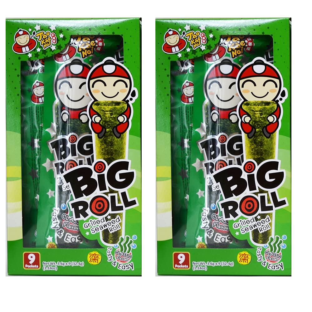 Big Roll Grilled Seaweed Roll (Classic, 2 BOX)