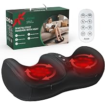 Joyset Foot Massager with Heat,Shiatsu Kneading Foot Massage with Roller,Massage Feet/Arm/Calf/Ankle for Relax,Birthday Gifts for Mom and Dad