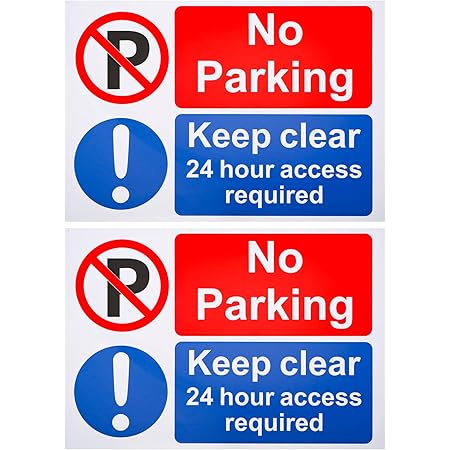 18 X 24 In. Designer Series Sign - Do Not Block Driveway 24 Hour Access Required Unauthorized Vehicles Towed Away With Graphic Green White