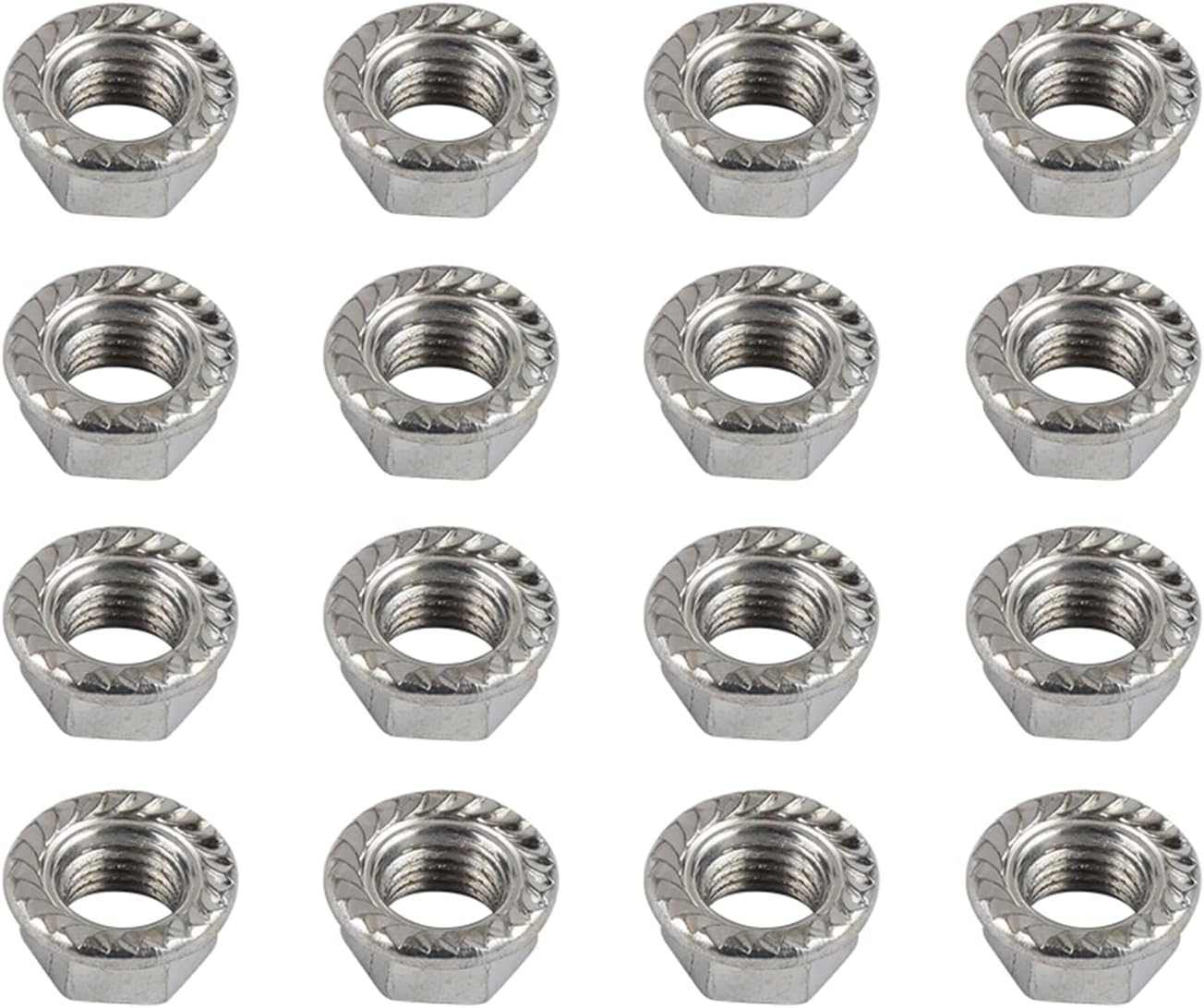 NICECNC 16PCS Wheel Locking Lug Nuts M10 x 1.25mm Compatible with Yamaha Blaster
