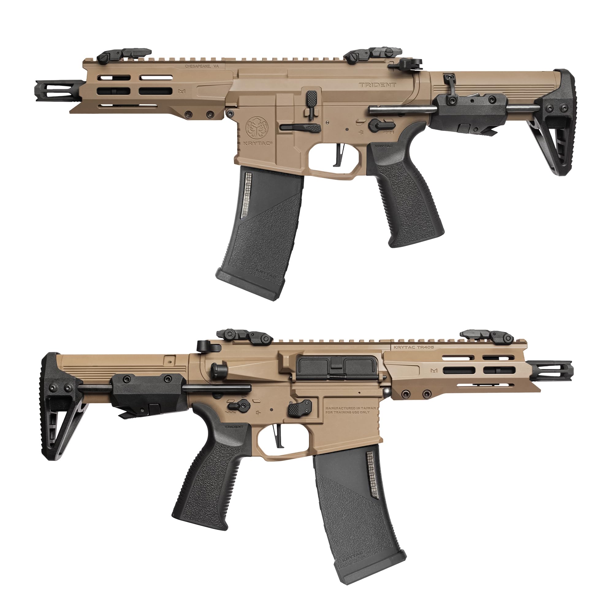 KRYTAC クライタック PDW ストック Amazon | KRYTAC(クライタック) Trident MK3 PDW-M FDE 電動ガン