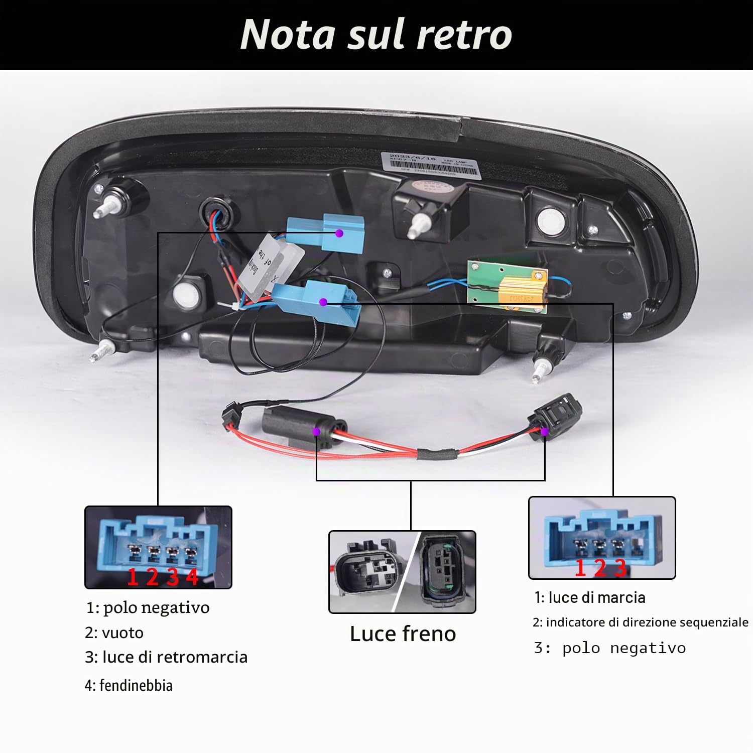 Archaic LED Luci posteriori per Mini Clubman F54 F54N 2015-2023