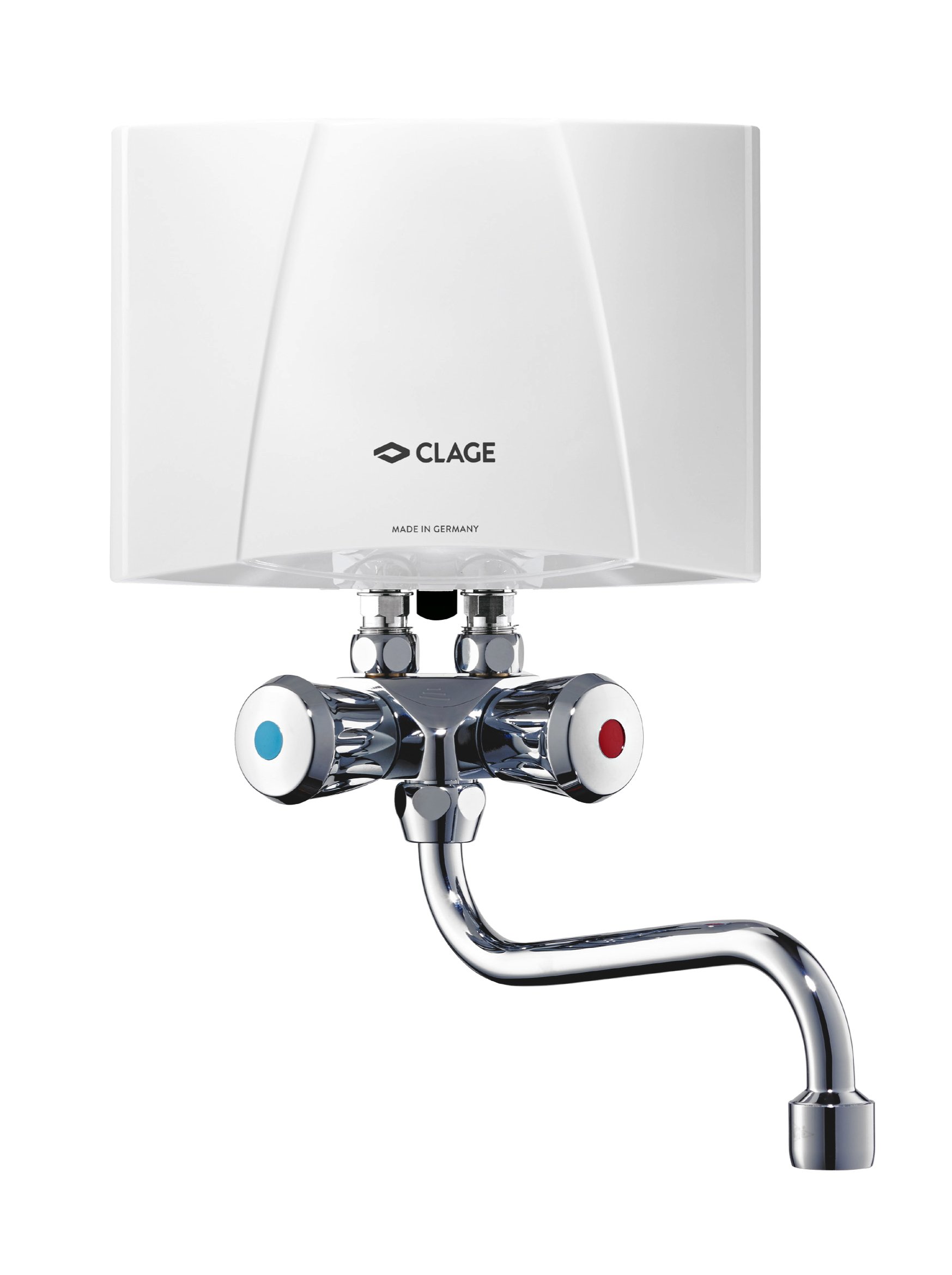CLAGE 1 400 V chauffe-eau electrique triphase transparent sous evier