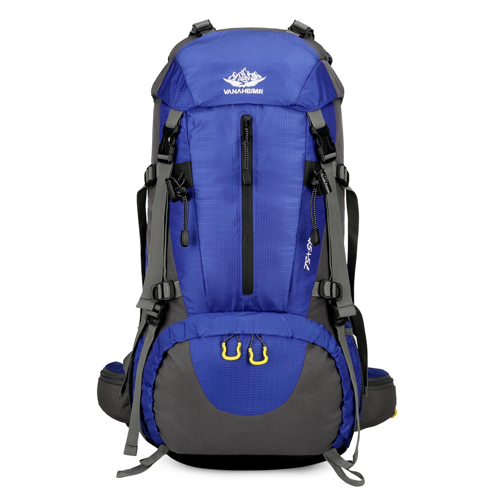 Karlak 50L Wanderrucksack, wasserdichter Camping-Rucksack mit Regenschutz, Reise-Tagesrucksack mit Schuhfach für Outdoor-Rucksack-Klettern