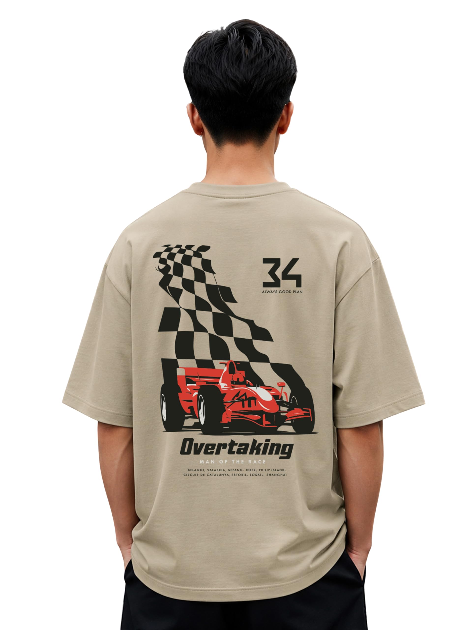 jump cuts || Mens|| Car Printed || Round Neck || Half Sleeve || Cotton Blend || T-Shirt-picture-20