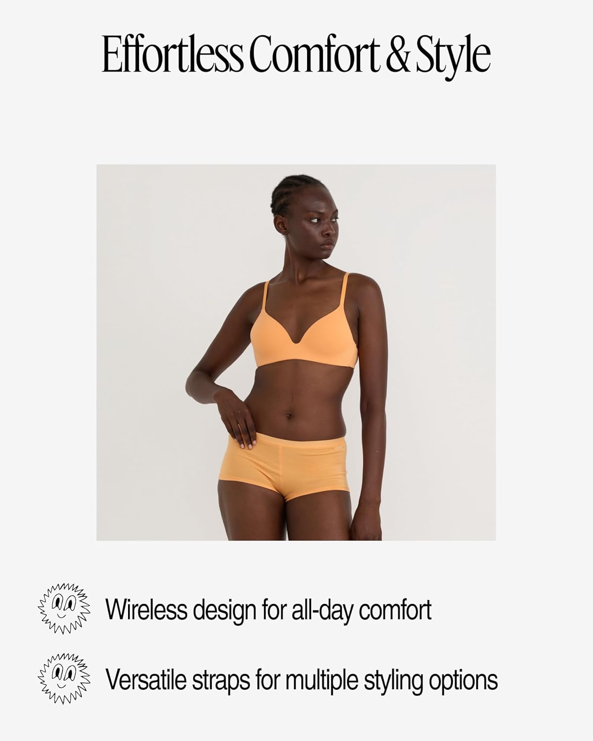 Organic Basics Womens Core Wireless Plunge Bra - Image 4