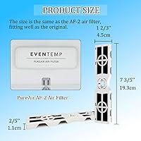 Vista 6 de FRGPAAF2 Filtro de aire para refrigerador Frigidaire PureAir AF-2 – Elimina olores con tecnología de carbono – Compatible con refrigeradores