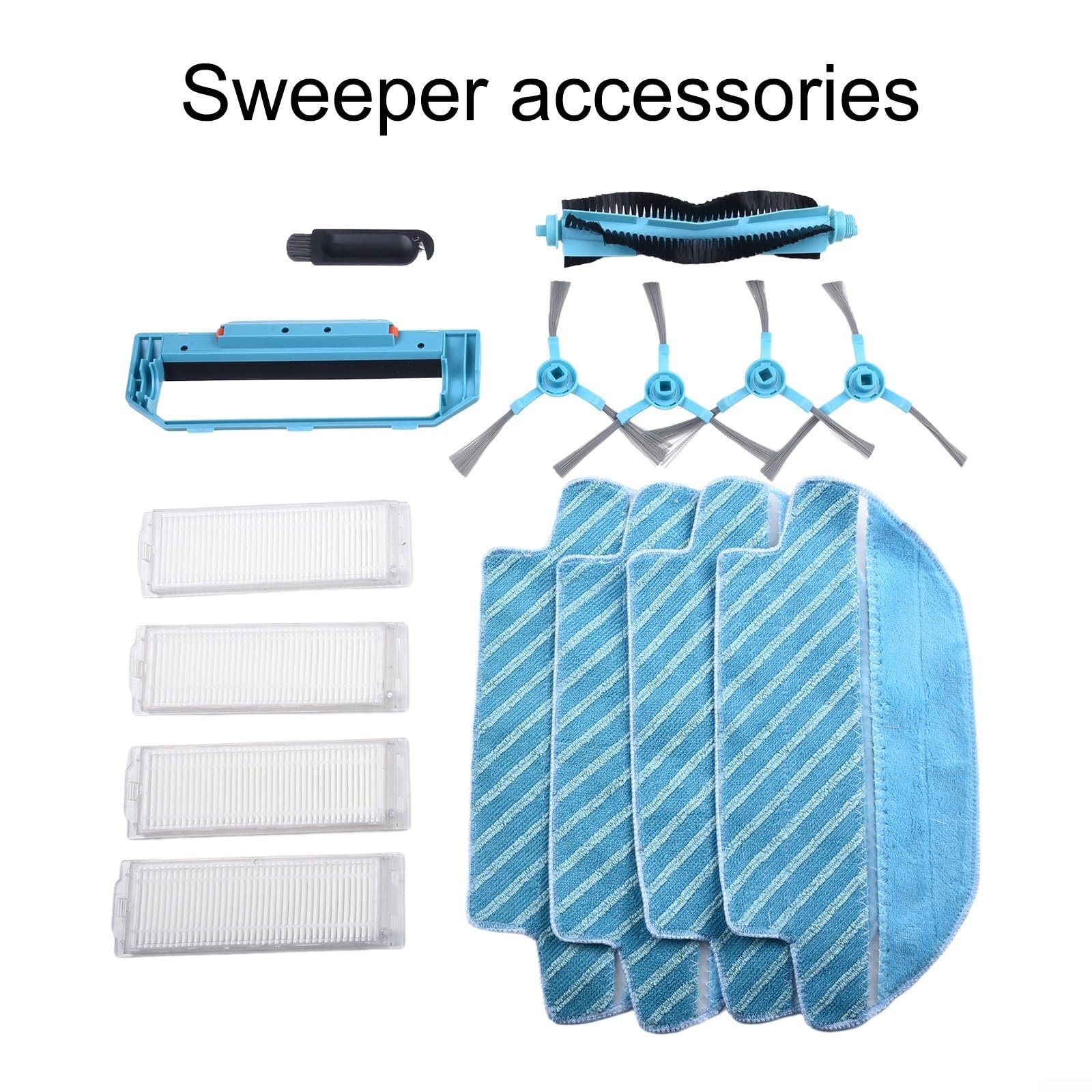 Set Accessori per Robot per cecotec 3490 3590 Panni Inclusi Set