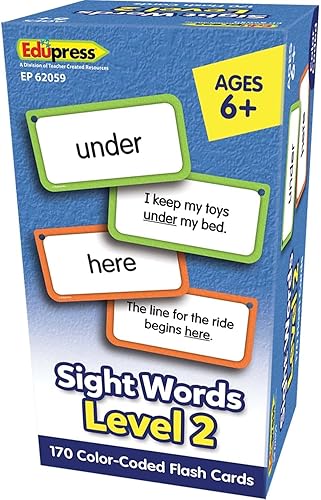 Miniatura 9 de Tarjetas Flash Edupress Sight Words - Nivel 1