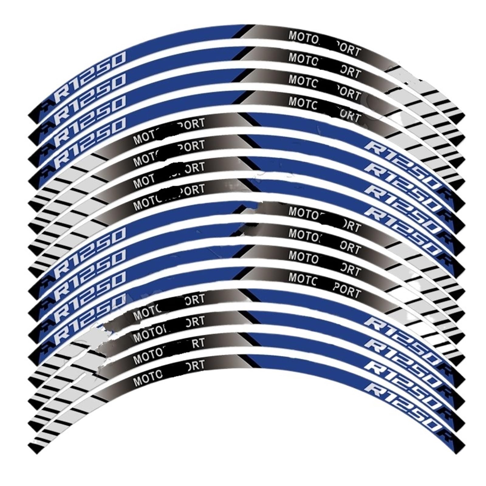 Reflective Sticker Reflective Motorcycle Wheel Hub Sticker Decal Accessories for R1250R R1250RS R1250RT
