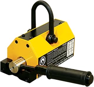MAG-Mate PNL1600 Powerlift Magnet, Heavy Duty Magnet, with 3 to 1 Lift Saftey, Rare Earth Magnet with 1600 lbs Lifting Capacity, Yellow or Green in Color