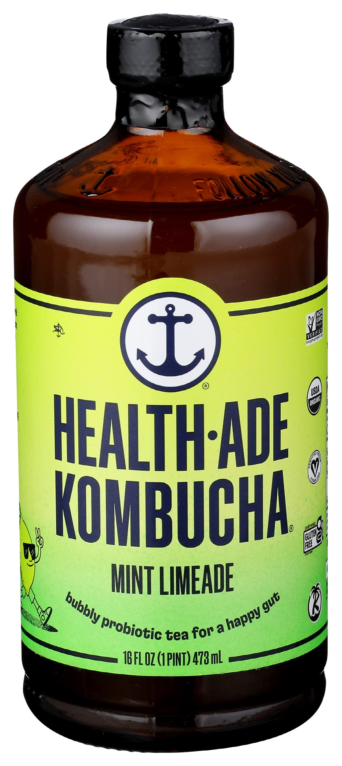 Buy Ade Mint Limeade Kombucha, 16 FZ Online at desertcartNew Zealand