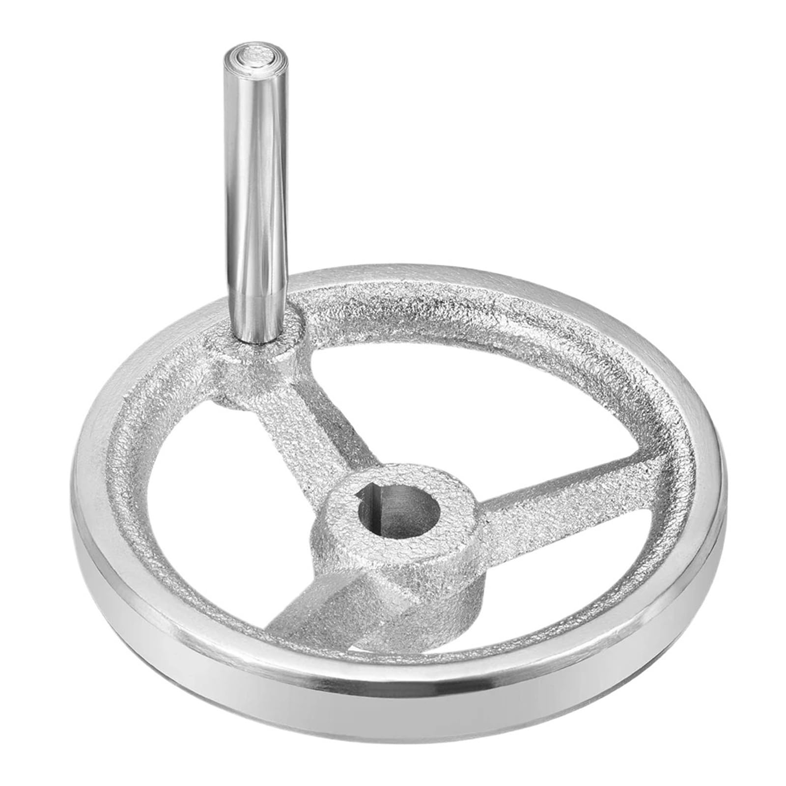 Volant en fonte chromé pour remplacer la commande manuelle de votre machine-outil 100mm