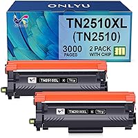ONLYU TN2510 TN2510XL Toner TN 2510XL TN-2510 XL Compatibile con Brother HL